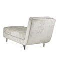 thumbnail image 6 of Michael Amini Lanna Armless Chaise - Storm Gray/Silver Mist, 6 of 10