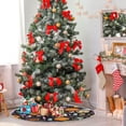 thumbnail image 4 of GZHJMY Halloween Christmas Tree Skirt Halloween Tree Skirt for Holiday Party Home Christmas Day Ornaments 36", 4 of 6