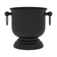 thumbnail image 1 of Maceta Maceta Centro de Mesa Decoración de Mesa Adorno de Mesa Hierro Decorativo Negro con asa, 1 of 9