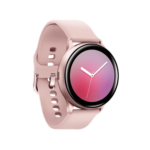 Restored SAMSUNG Galaxy Watch Active 2 Aluminum Smart Watch BT (40mm) - Pink Gold - SM-R830NZDAXAR