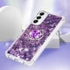 thumbnail image 5 of Funda para Samsung Galaxy A05S con Brillo Líquido Flotante, Purpurina, Parachoques y Anillo Giratorio Soporte, 5 of 5
