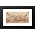 thumbnail image 2 of Sir Charles D'Oyly 18x11 Black Modern Framed Museum Art Print Titled - The Summer Room in the Artist's House at Patna (1824), 2 of 5