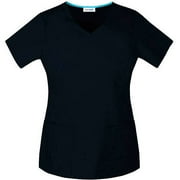 Scrubstar Women's Premium Collection Stretch Mock Wrap Scrub Top