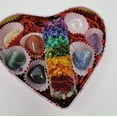 thumbnail image 4 of Gift box for women, Chakras Gift Box, Heart shaped box of crystals, Cleanse Gift Box, 4 of 10