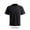 Black, variant on Mens Mesh Quick Dry Tees Crewneck Short Sleeve Breathable Lightweight Shirts Stretchy Flex Moisture Wicking Summer Active Daily Tops