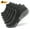 Dark Grey, variant on 6 Pairs Sports Ankle Socks Athletic Low-cut Thick Knit Autumn Winter Outdoor Fitness Breathable Quick Dry Wear-resistant Running Socks - Black, Size M (9.45 inches / 24 cm length)