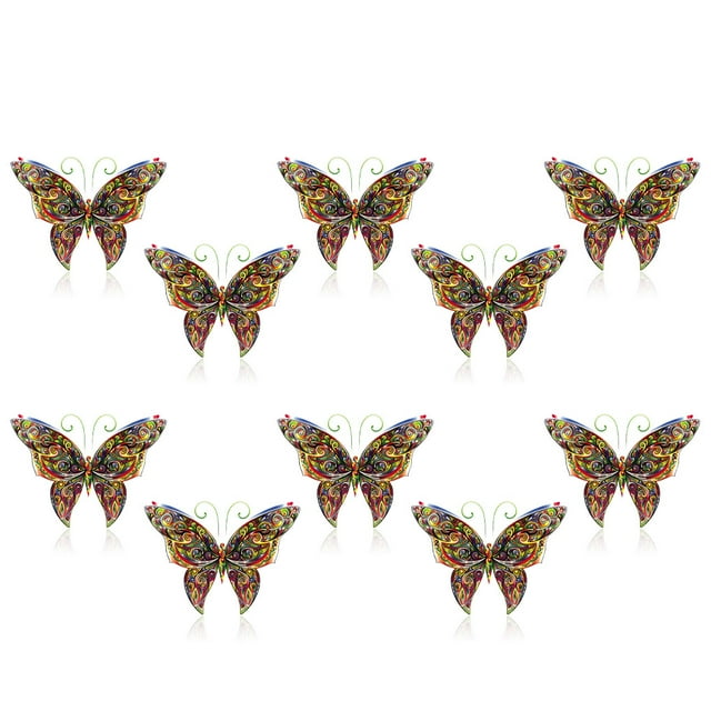10 Pieces Heat Transfer Patterns T-Shirt Clothes Printing Decals Birthday Sheets Household DIY Crafting Fabric Making Accessories Type 4