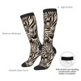 thumbnail image 4 of Balery Leopard And Zebra1 Calcetines novedosos Calcetines deportivos Calcetines hasta la rodilla Calcetines de algodón Calcetines originales y geniales, 4 of 6