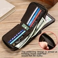 thumbnail image 7 of FALAN MULE Rfid Wallet for Men Genuine Leather Minimalist Wallet Bifold Coin Purse, 7 of 7