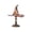 B, variant on Halloween Decor Witch Hat Lamp, LED Halloween Night Light, Halloween Decorations Indoor, Witchy Decor for Shelf Mantel Table, Gothic Home Decoration,11cm