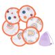 thumbnail image 1 of 6pcs Breast Pads Bamboo Fiber Washable Reusable Breathable Breastfeeding Nursing Pads for MaternityES067-D, 1 of 4