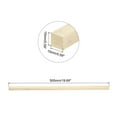 thumbnail image 2 of Square Wooden Sticks, 20"x0.6"x0.6" Dowel Rod Unfinished Hardwood Stick Craft Twigs Log Stick for DIY Crafts 10pcs, 2 of 5