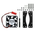 thumbnail image 4 of Case, Aluminum Alloy Protective Enclosure For For  4B Black Shell Aluminum Alloy Shell + Fan, 4 of 8