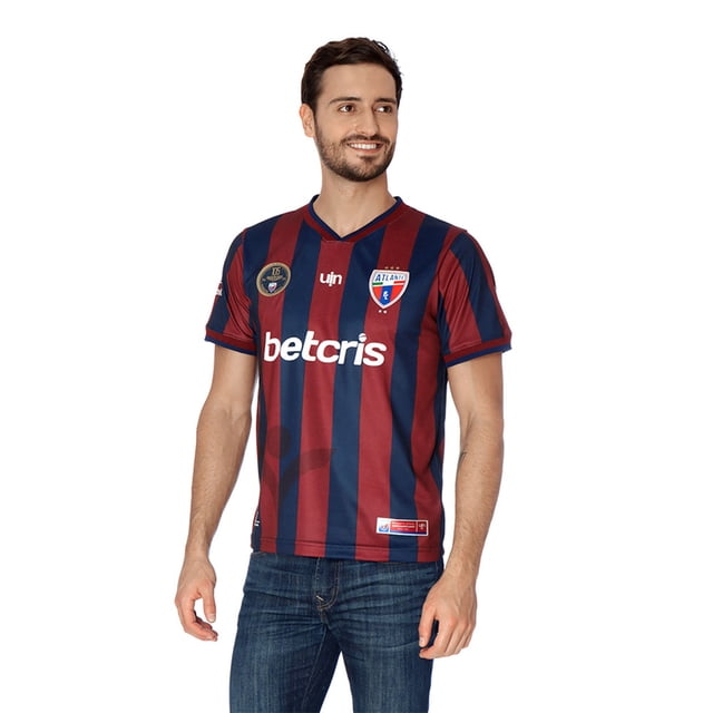Atlante FC Jersey 105 Aniversario Grande Para Hombre UIN Deportivo Azul
