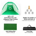 thumbnail image 5 of Filet de Pratique de golf Portable Intérieur Filet de Coupe de golf cage de Combat de golf Filet de Pratique Extérieur, 5 of 5