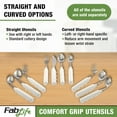 thumbnail image 5 of FabLife Comfort Grip Right handed teaspoon Adaptive Utensils, Daily Living Aid for Individuals with Weak Grip, 5 of 5