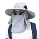 thumbnail image 3 of Sombrero Pesca Con Protección UV para El Ancha Hombres (gris Oscuro), 3 of 9