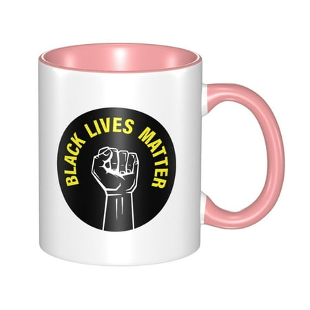 

Blm Black Lives Matter Equality Pride Melanin Gifts Coffee Tea Ceramic Mug Office Work Cup Gift