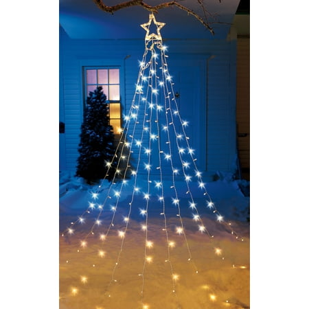 How To String Lights On A Christmas Tree Enchanting String Light Christmas Tree With Star Walmart How To String Lights On A Christmas Tree Enchanting String Light Christmas Tree With Star Walmart