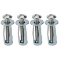 thumbnail image 4 of Ana Expansion Screw Pack Of 20 Petal Gypsum Board Drywall Anchor Nuts Screw Petal Shape Metal Screw Home Hardware Accessories Home Decor, 4 of 10