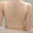 thumbnail image 3 of Bras for Older Women, Seamless Wire-Free Push-Up Bra, Ultimate Lift Bra Women's Bras Khaki 34, 3 of 4