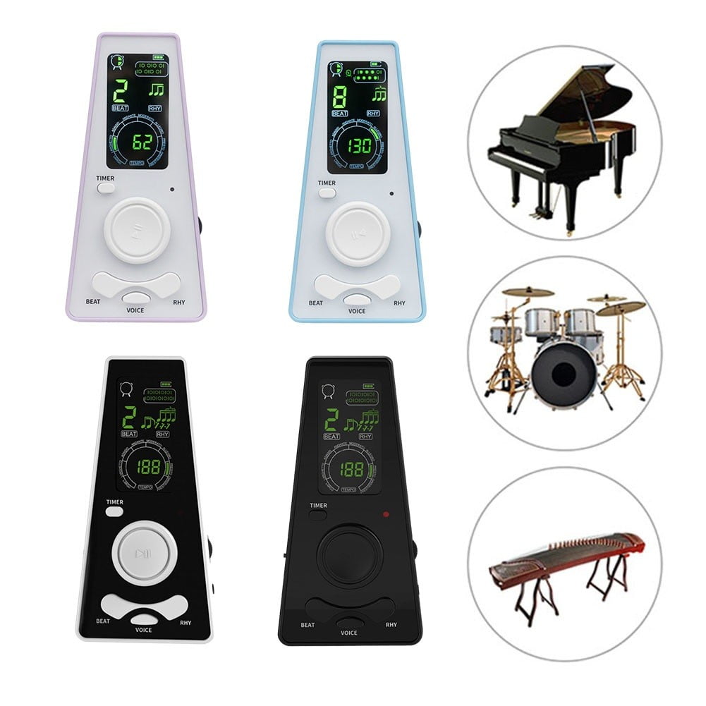 Electronic Digital Metronome Timer With Volume and Beat Speed Control