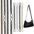 thumbnail image 2 of HEVIRGO Handbag Chain Double Buckles Fashionable Widely Applied Shoulder Bags Straps Replacement for Women, 2 of 10