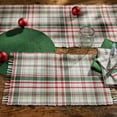 thumbnail image 2 of Split P Berry Frost Plaid Table Runner 15" X 72", 2 of 5