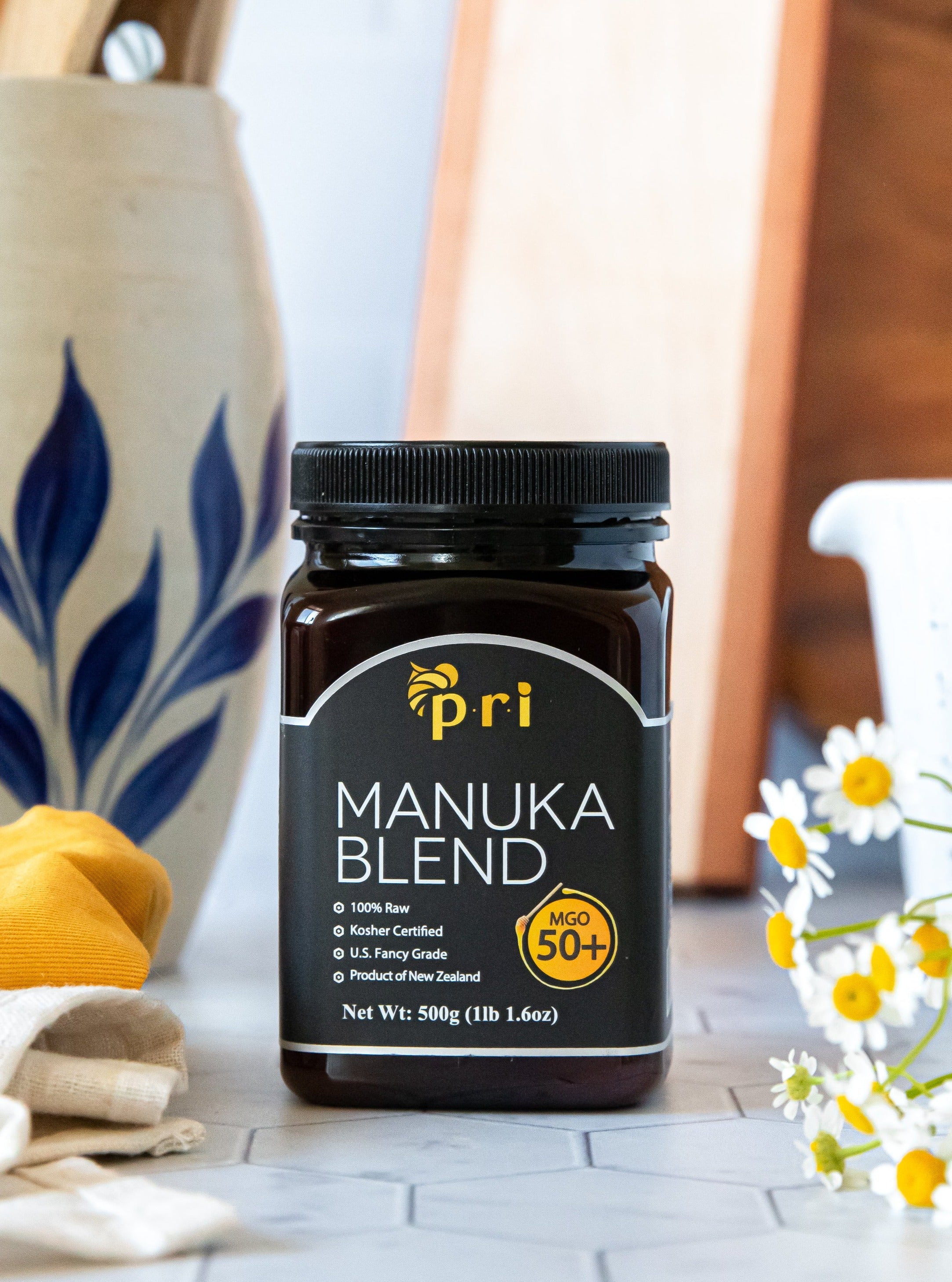 Manuka Honey Blend 5+ by Pacific Resources - 1.1 Pound