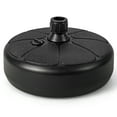 thumbnail image 1 of Gymax 40 LBS Patio Umbrella Base Round 14.5 Inches Water Sand Fillable Umbrella Stand, 1 of 10