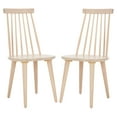 thumbnail image 3 of Safavieh Burris Traditional Wood Dining Side Chairs, Beige (Set of 2), 3 of 8