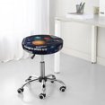 thumbnail image 7 of Honeii Solar System Bar Stool Covers – Perfect Fit for 12" to 14" Round Stools, Crease-Resistant, Stretchy, Washable & Dustproof Seat Slipcovers-12 inch, 7 of 7
