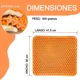 thumbnail image 5 of Cojin Ergonomico Ortopedico Gel Silla Asiento Hemorroides, 5 of 5