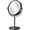 Black, variant on Houflody Lighted Makeup Mirror, 1X/10X Magnifying LED Vanity Mirror, 7" Standing Cosmetic Mirror Battery Operated Cordless Portable Shaving Mirror for Bathroom Bedroom-Black