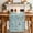 Blue, variant on Pink Alphabet Table Runner - 48 Inch Long Cartoon Colorful Animals Letter Crayon Cotton and Linen Blended Dress Scarves Farmhouse Table Runner for Kitchen Dining, Coffee Table, 13" x 48"