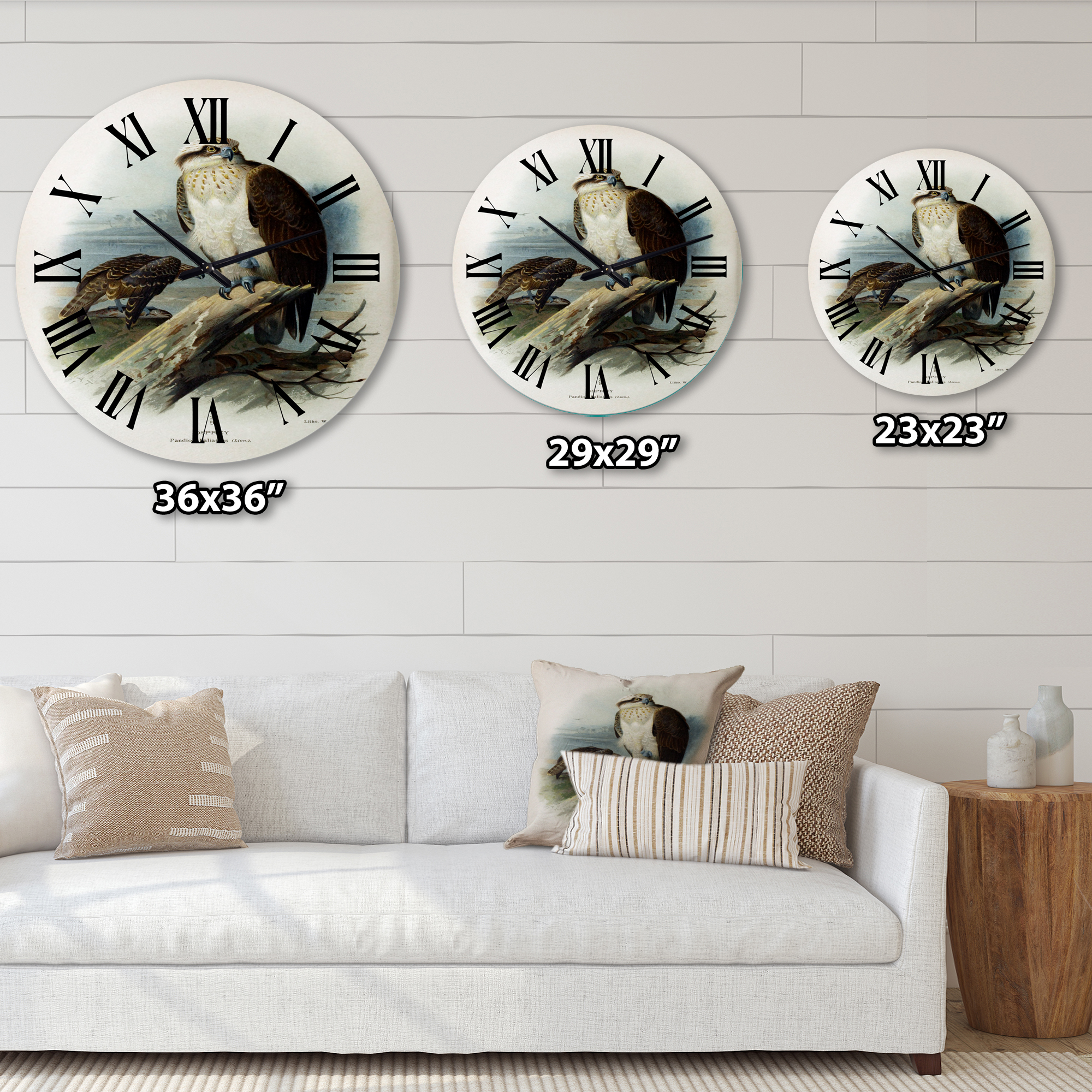 Designart 1 in Traditional Wall Clock