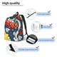 thumbnail image 3 of Balery Astronaut And Space Mochila Clásica Impresa Básica para Viaje, Mochila Escolar Resistente al Agua, Mochila de Lona con Correas Ajustables-Medium, 3 of 5