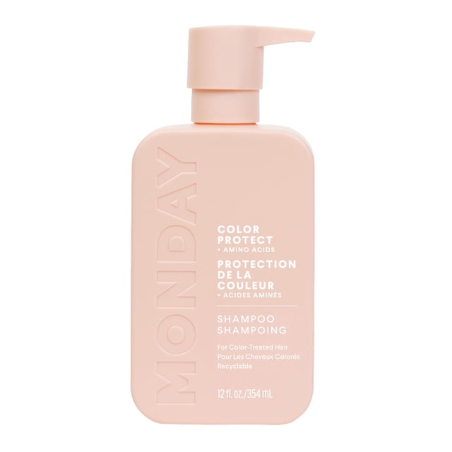MONDAY Haircare Shampooing Protection de la Couleur avec Acides Aminés, Huile de Jojoba & Vitamine E pour Cheveux Colorés