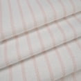 thumbnail image 4 of Farmhouse Pink Shower Curtain,Bowknot,Cotton Blend Fabric,Pleated Pink Stripe,Country Style,72x72 in, 4 of 12