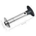 thumbnail image 2 of Muyoka Pi帽a Corer Slicer Peeler Cortador de frutas de acero inoxidable Parer Herramienta de cocina Anillos de frutas en cubitos, 2 of 7