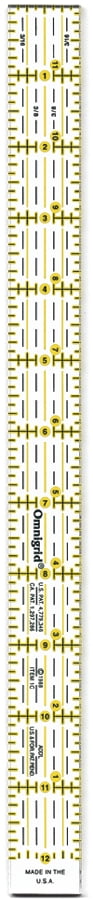 1 inch ruler