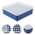 thumbnail image 4 of Miangastore Test Tubes Holder Sampling Tube Storage Box Reusable Testing Tube Organizer Laboratory Test Tube Case(100 Holes), 4 of 8