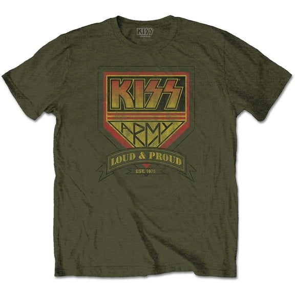 KISS Loud and Proud T Shirt