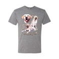 thumbnail image 3 of If It's Not a Yellow Lab It's Just a Dog Gift | Mens Dog Lover Premium Tri Blend T-Shirt, Premium Heather, 2XL, 3 of 3