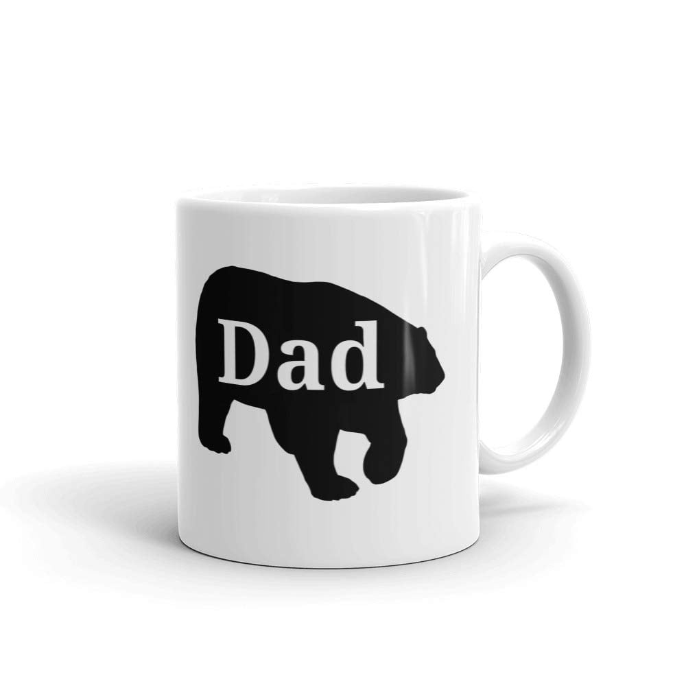 Papa Bear Trees Mug Cool Fathers Day Coffee Cup 11oz 