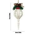 thumbnail image 2 of 2 pc Wonderland Artificial Pine Cone Ornament Fall Halloween Thanksgiving Christmas Tree Holiday Decoration, 2 of 6