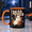 Black, variant on Dead Tired Ghost Black Orange Ceramic Coffee Mug Halloween Gift