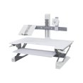 thumbnail image 1 of Ergotron WorkFit - Mounting component (cart upgrade set) - for LCD display / notebook - steel - white - screen size: 24", 1 of 2