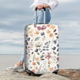 thumbnail image 4 of Wukai Watercolor Floral Elastic Luggage Cover: Personalized Protection for Your Suitcase - Fits 19~29-inch, Washable & Durable Travel Companion-Small, 4 of 8