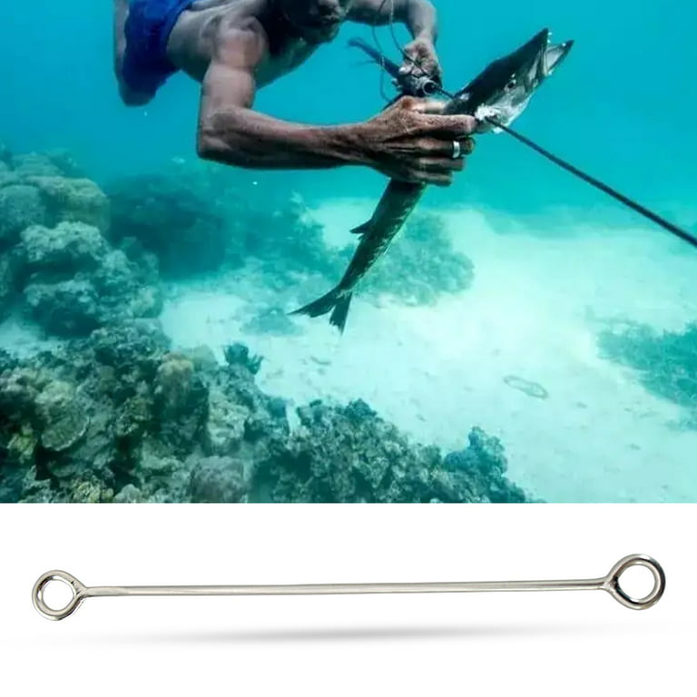 Diving Fishing Speed Needle Rust-proof Portable Speargun Rope Accessories  Stainless Steel Heavy Duty Sea Hunting Acceleration Needle for Underwater 